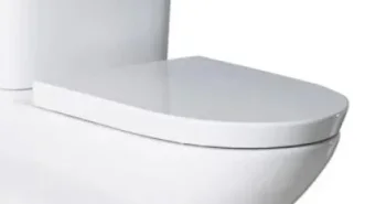 Roca Colina Lacquered Soft Close Seat, Quick Release, Top Fix - White product image - Image 1