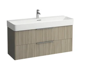 Laufen Base For Val Vanity Unit 118 X 53 X 39 Cm, Two Drawers - Light Elm