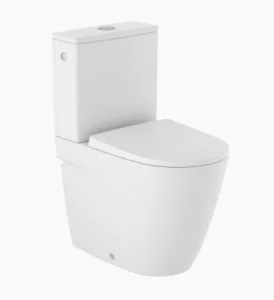 Roca Ona Compact Rimless Wc Pans, Floor Fixing Kit - Matt White