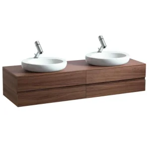Laufen Alessi Vanity Unit 16 Cm - Noce Canaletto