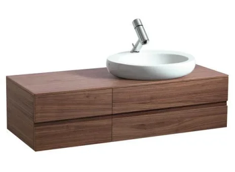 Laufen Alessi Vanity Unit 120 Cm, Right Hand - Noce Canaletto product image - Image 1