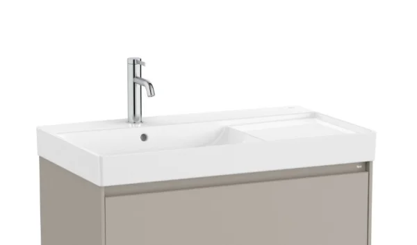 Roca Ona Wall Hung Basin 800mm Lh - White