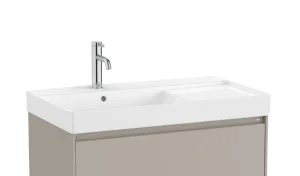 Roca Ona Wall Hung Basin 800mm Lh - White