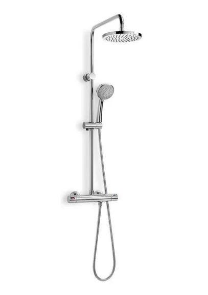 Roca Victoria-t Shower Column - Chrome product image - Image 1