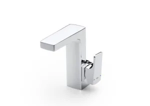 Roca L90 Basin Mixer With Pop-up Waste, Lateral Handle