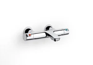 Roca Victoria-t Wall Mounted Thermostatic Bath-shower Mixer (no Kit Provided With Valve)