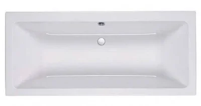 Roca The Gap Double Ended Bath 170 X 70 Cm No Tap Hole - White