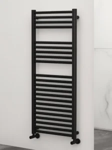 Vogue Modern 1 - Towel Warmer Heating Only - RAL 9005 Finish 800mmx300mmx93mm