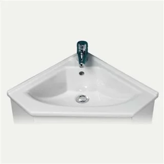 Eastbrook Diamante Corner Basin 1th White
