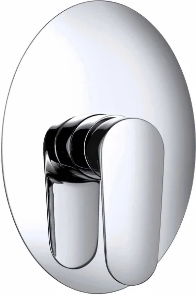 Just Taps Base Single Lever Manual Valve 1 Outlet Shower Valve Chrome