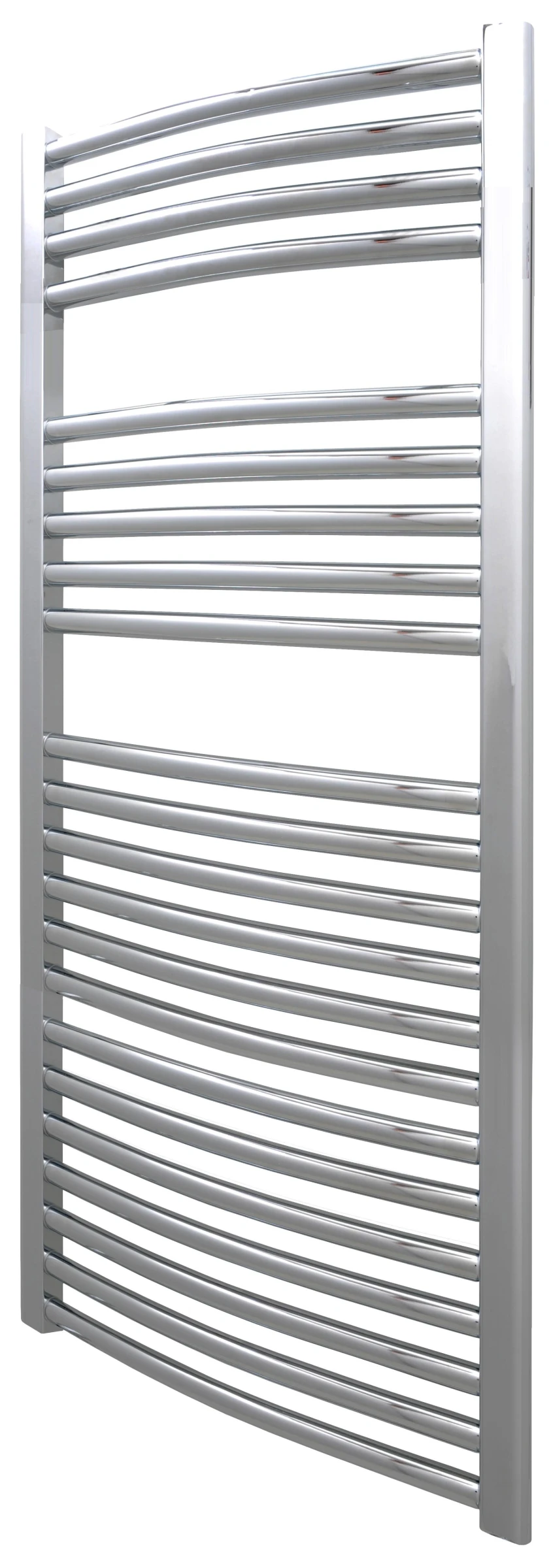 Vogue Chorus (curved) Dual Fuel 1200 X 605mm White