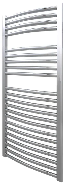 Vogue Chorus (curved) Dual Fuel 1200 X 605mm White