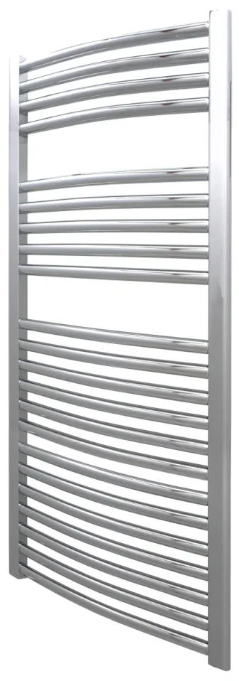 Vogue Chorus (curved) Dual Fuel 1200 X 605mm White product image - Image 1