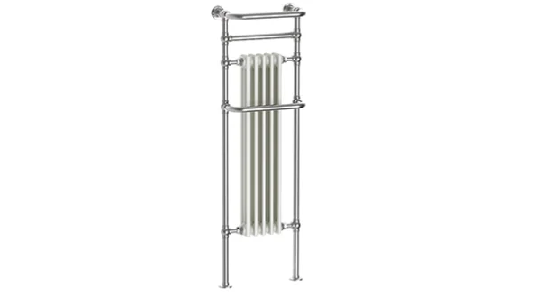 Vogue Originals Regency Tall Floor Standing - Brass Electric Only 1500 X 500mm Chrome