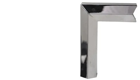 Vogue Hexagonal Cover Shroud Vertical Chrome product image - Image 1