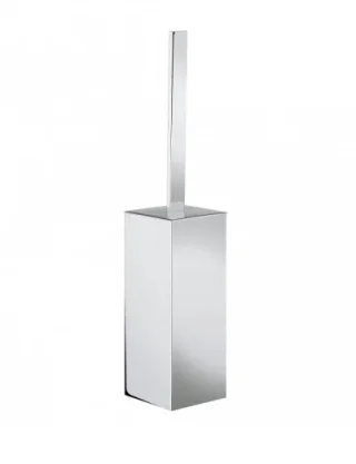 Crosswater Zest Toilet Brush Holder Chrome detail view - Image 2
