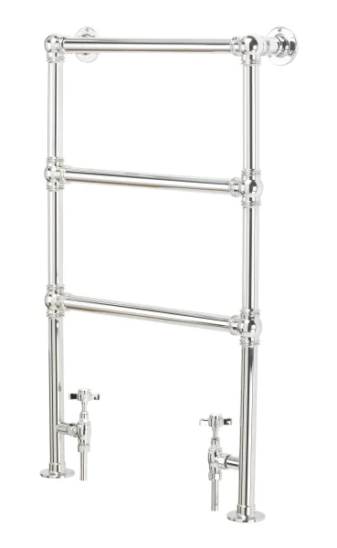 Vogue Originals Ballerina Floor Standing - Brass Heating Only 938 X 575mm Chrome