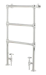 Vogue Originals Ballerina Floor Standing - Brass Heating Only 938 X 575mm Chrome