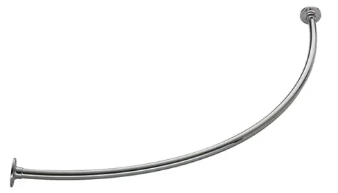 Vogue Shower Curtain Rail 4.1 Unheated 75 X 938mm Chrome product image - Image 1