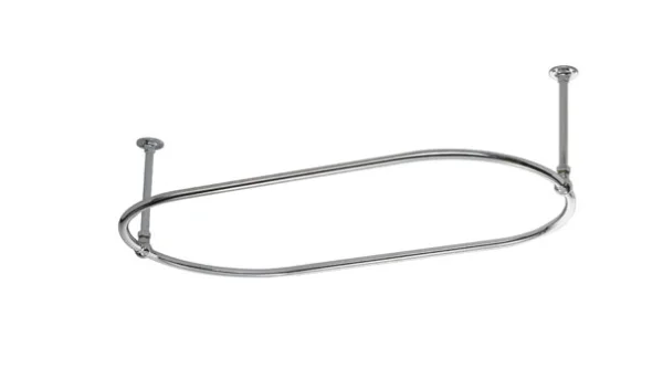 Vogue Shower Curtain Rail 1.1 Unheated 325 X 1275mm Chrome