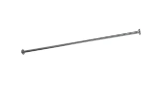 Vogue Shower Curtain Rail 3.1 Unheated 75 X 1700mm Chrome