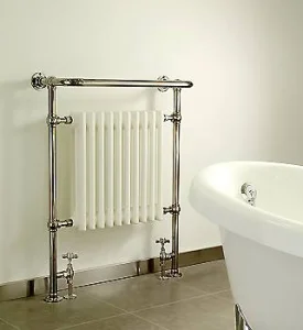 Vogue Regency Brass - Floor Standing Heating Only 938 X 675mm Chrome