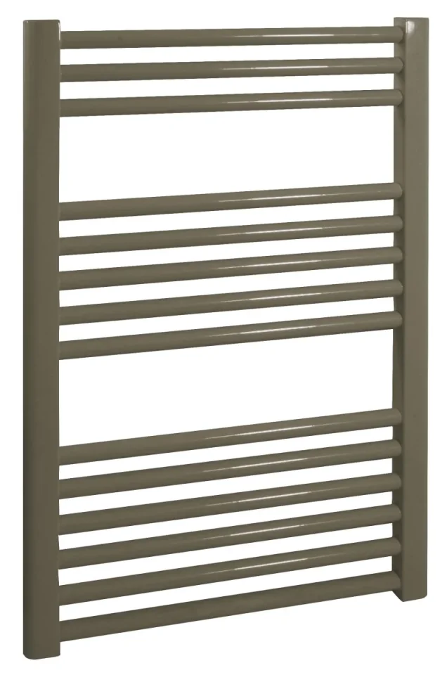 Vogue Focus (straight) Dual Fuel 800 X 605mm Chrome product image - Image 1