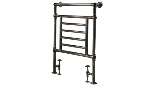 Vogue Originals Elizabeth Wall Mounted - Brass Dual Fuel 740 X 825mm Chrome product image - Image 1