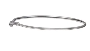 Vogue Shower Curtain Rail 5.1 Unheated 75 X 775mm Chrome