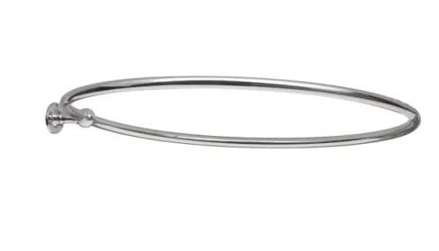 Vogue Shower Curtain Rail 5.1 Unheated 75 X 775mm Chrome product image - Image 1