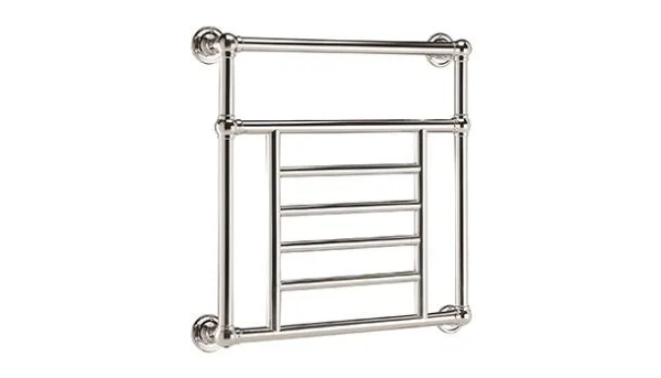 Vogue Elizabeth Wall Mounted - Brass Dual Fuel 740 X 675mm Chrome