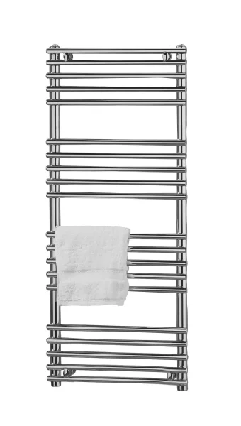 Vogue Tune (straight) Dual Fuel 1508 X 600mm Chrome