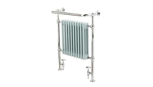 Vogue Originals Regency Brass - Floor Standing Dual Fuel 938 X 735mm Chrome product image - Image 1