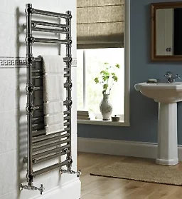 Vogue Originals Penthouse Dual Fuel 1100 X 550mm Chrome product image - Image 1