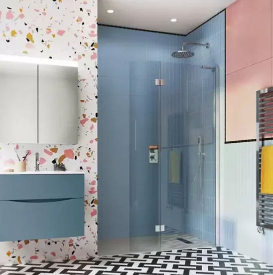 Crosswater Design 8 Walk In Easy Access 1400 Silver product image - Image 1