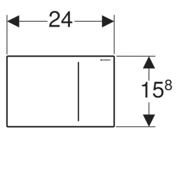 Geberit Sigma Use: 115622sj1 detail view - Image 3