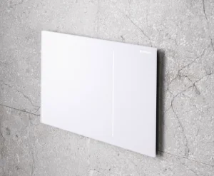Geberit Sigma70 - White Glass