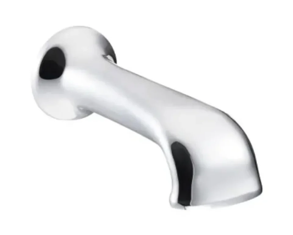 St James Marflow St James England Handle Wall Bath Spout Brushed Nickel detail view - Image 4