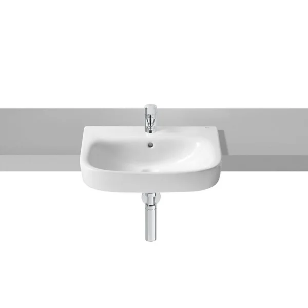 Roca Debba Semi Recessed Basin 1th - White (a32799s000)