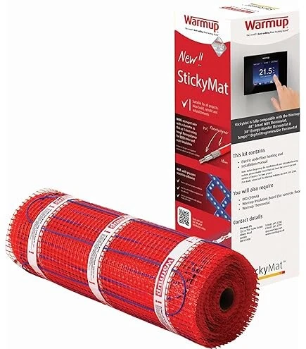 WarmUp 150wm Undertile Heating Mats (pfm) 3m2 450W 1.96A