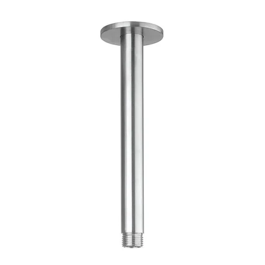 Crosswater 3ONE6 Ceiling Shower Arm 200mm Stainless detail view - Image 3