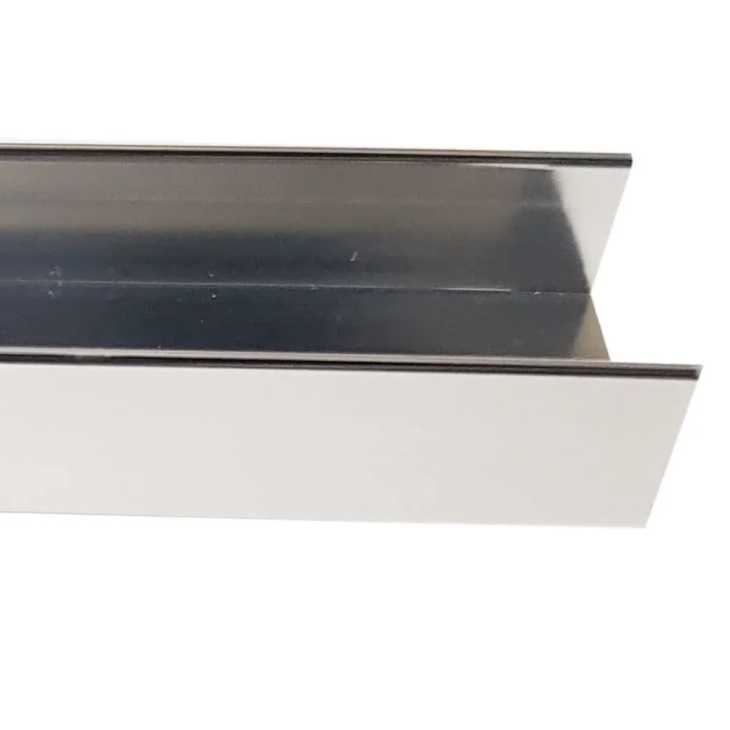 Crosswater Design Slider Closing Profile Chrome product image - Image 1