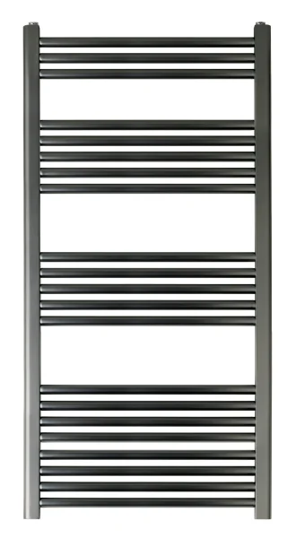 Just Taps Vos Radiator Brushed Black 1200 X 600