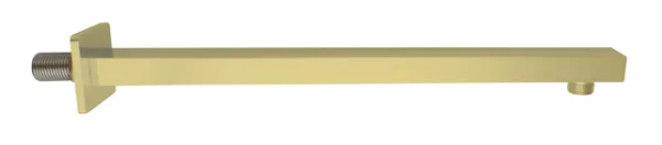Bedgebury Square Shower Arm - Brushed Brass