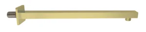 Bedgebury Square Shower Arm - Brushed Brass