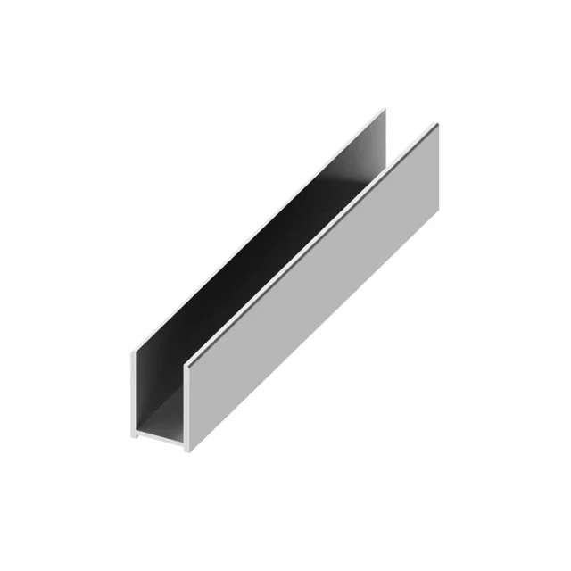 Abacus Glass Surface Channel Pack Chrome 10mm product image - Image 1
