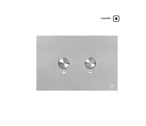 Blink Pneumatic Dual Flush Plate Brushed Stainless Steel RT