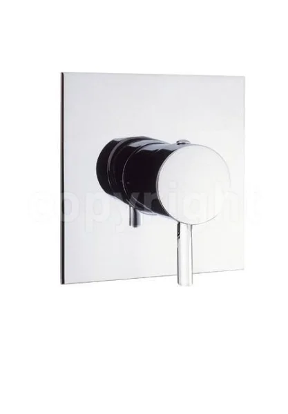 Crosswater Kai Lever Manual Shower Valve Recessed Chrome