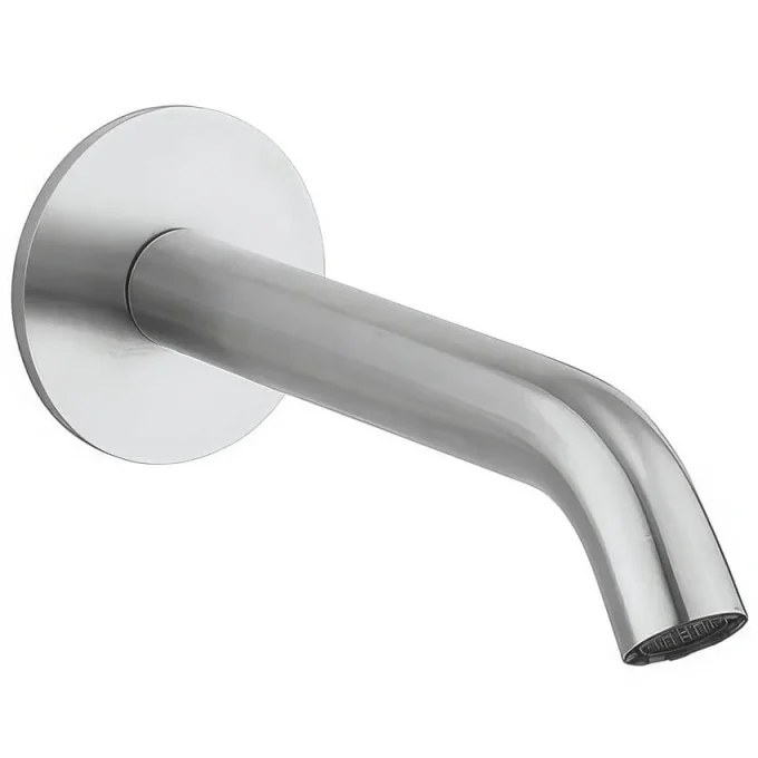 Crosswater 3ONE6 Bath Spout Wall Mounted Stainless detail view - Image 3