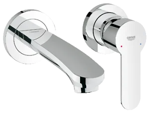 Grohe 19571002 Eurostyle Cosmo Basin Mxr Wall Mtd